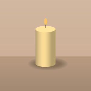 Taper Candles, Pair